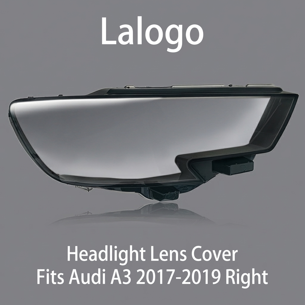 Headlight shell/Headlight lens/Headlamp cover for Audi A Series A3 ,Year 2017,2018,2019,2020, Pilot Side/Right Front