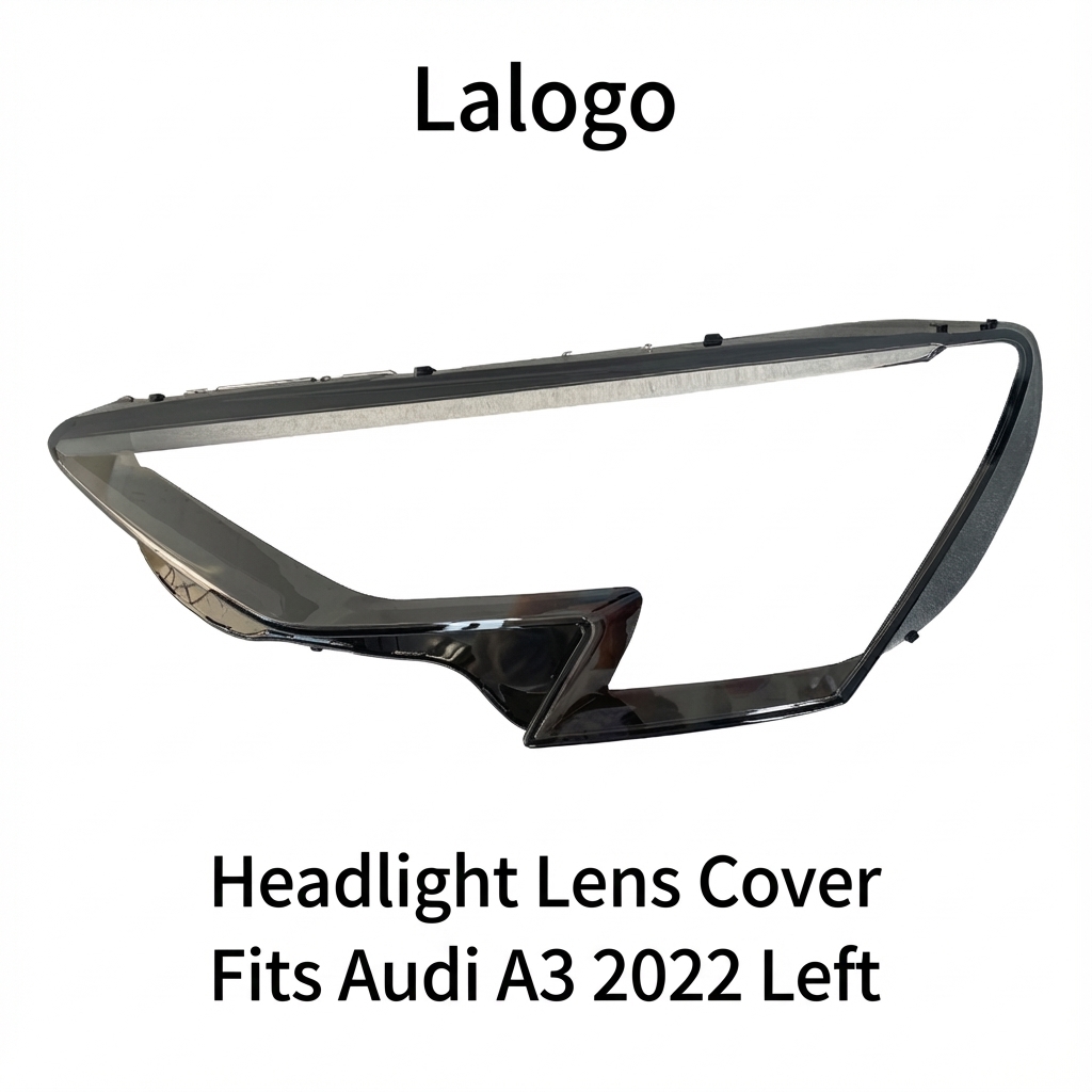Headlight shell/Headlight lens/Headlamp cover for Audi A Series A3 ,Year 2021,2022,2023, Driver Side/Left Front
