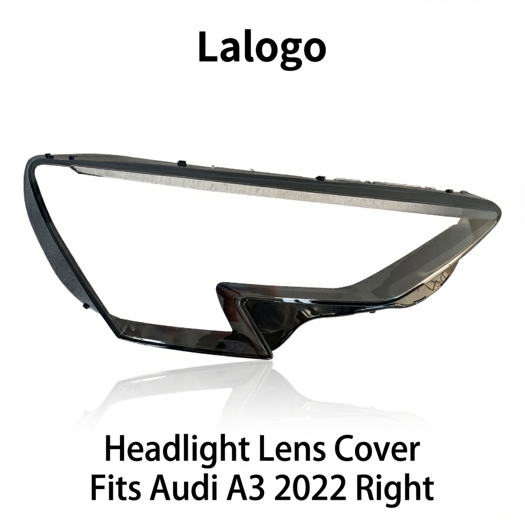 Headlight shell/Headlight lens/Headlamp cover for Audi A Series A3 ,Year 2021,2022,2023, Pilot Side/Right Front