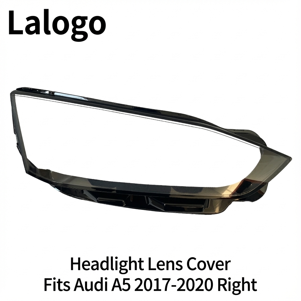 Headlight shell/Headlight lens/Headlamp cover for Audi A Series A5 ,Year 2017,2018,2019,2020, Pilot Side/Right Front