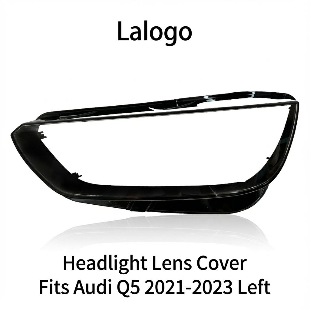 Headlight shell/Headlight lens/Headlamp cover for Audi Q Series Q5L ,Year 2021,2022, Driver Side/Left Front
