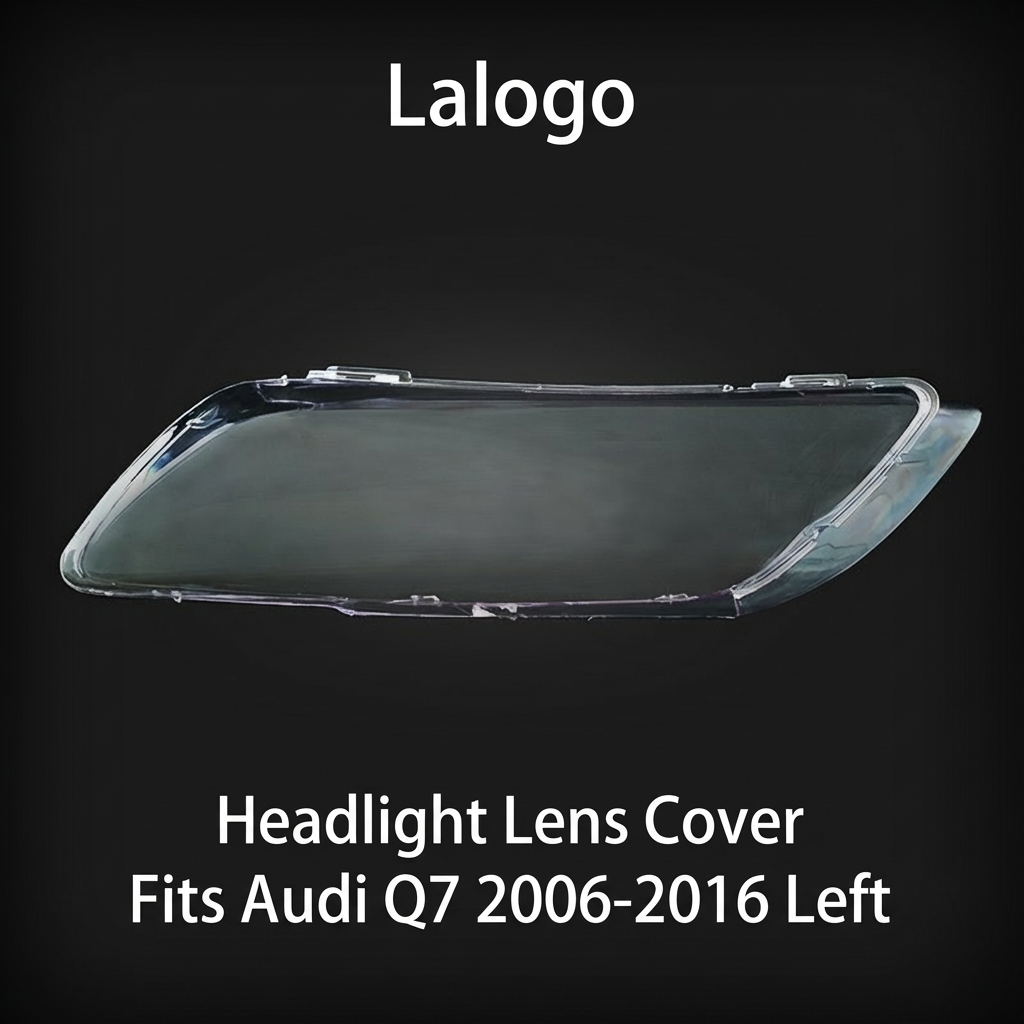 Headlight shell/Headlight lens/Headlamp cover for Audi Q Series Q7 ,Year 2006,2007,2008,2009,2010,2011,2012,2013,2014,2015, Driver Side/Left Front