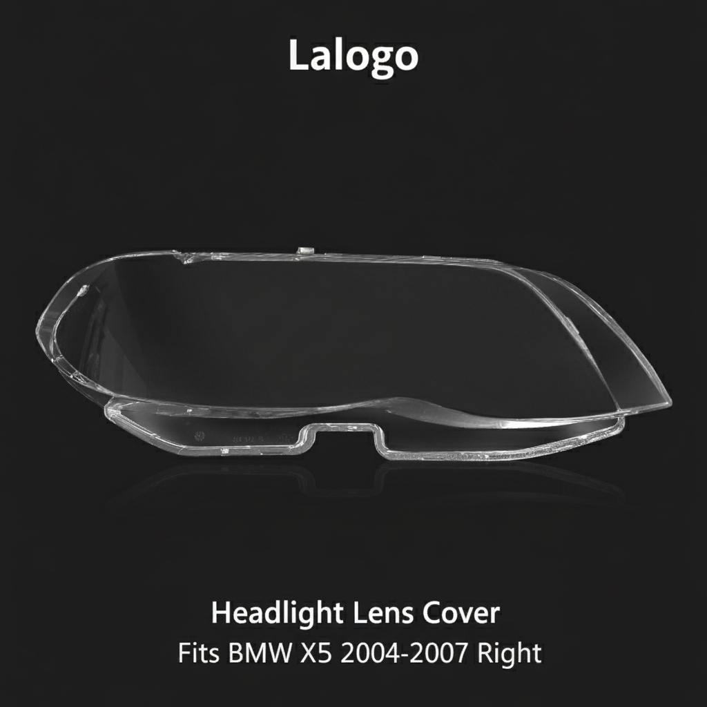 Headlight shell/Headlight lens/Headlamp cover for BMW X Series X5 E53 ,Year 2005,2006,2007, Pilot Side/Right Front