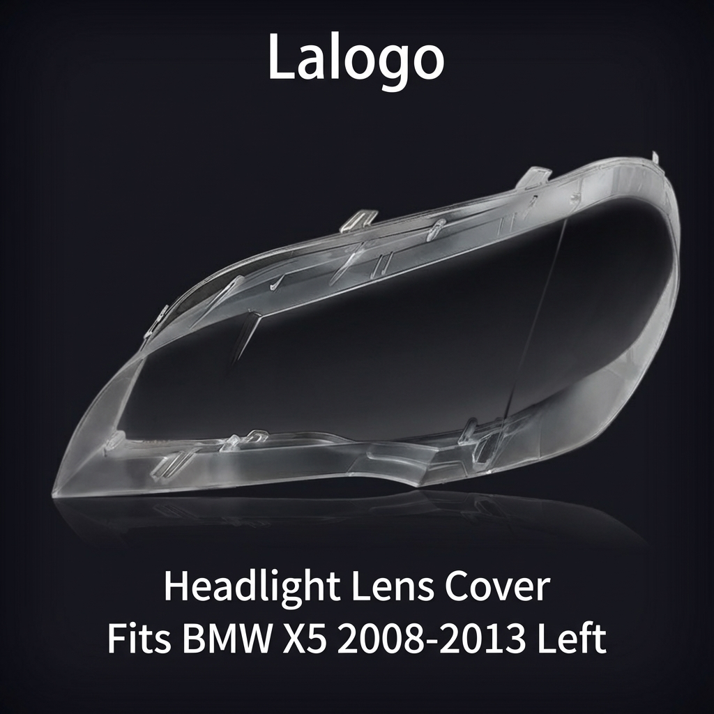 Headlight shell/Headlight lens/Headlamp cover for BMW X Series X5 E70 ,Year 2008,2009,2010,2011,2012,2013, Driver Side/Left Front