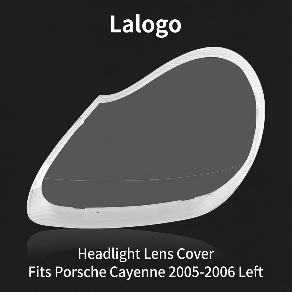 Headlight shell/Headlight lens/Headlamp cover for Porsche Cayenne Cayenne ,Year 2005,2006, Driver Side/Left Front
