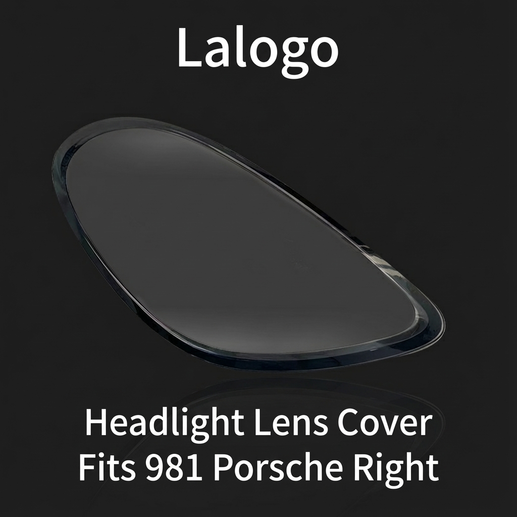 Headlight shell/Headlight lens/Headlamp cover for Porsche Cayman Cayman ,Year 2013,2014,2015, Pilot Side/Right Front