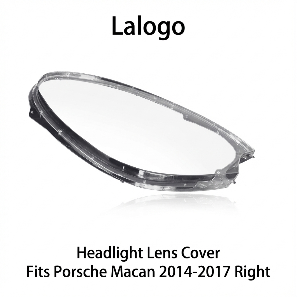 Headlight shell/Headlight lens/Headlamp cover for Porsche Macan MacanS Turbo ,Year 2014,2015,2016,2017, Pilot Side/Right Front - Image 2