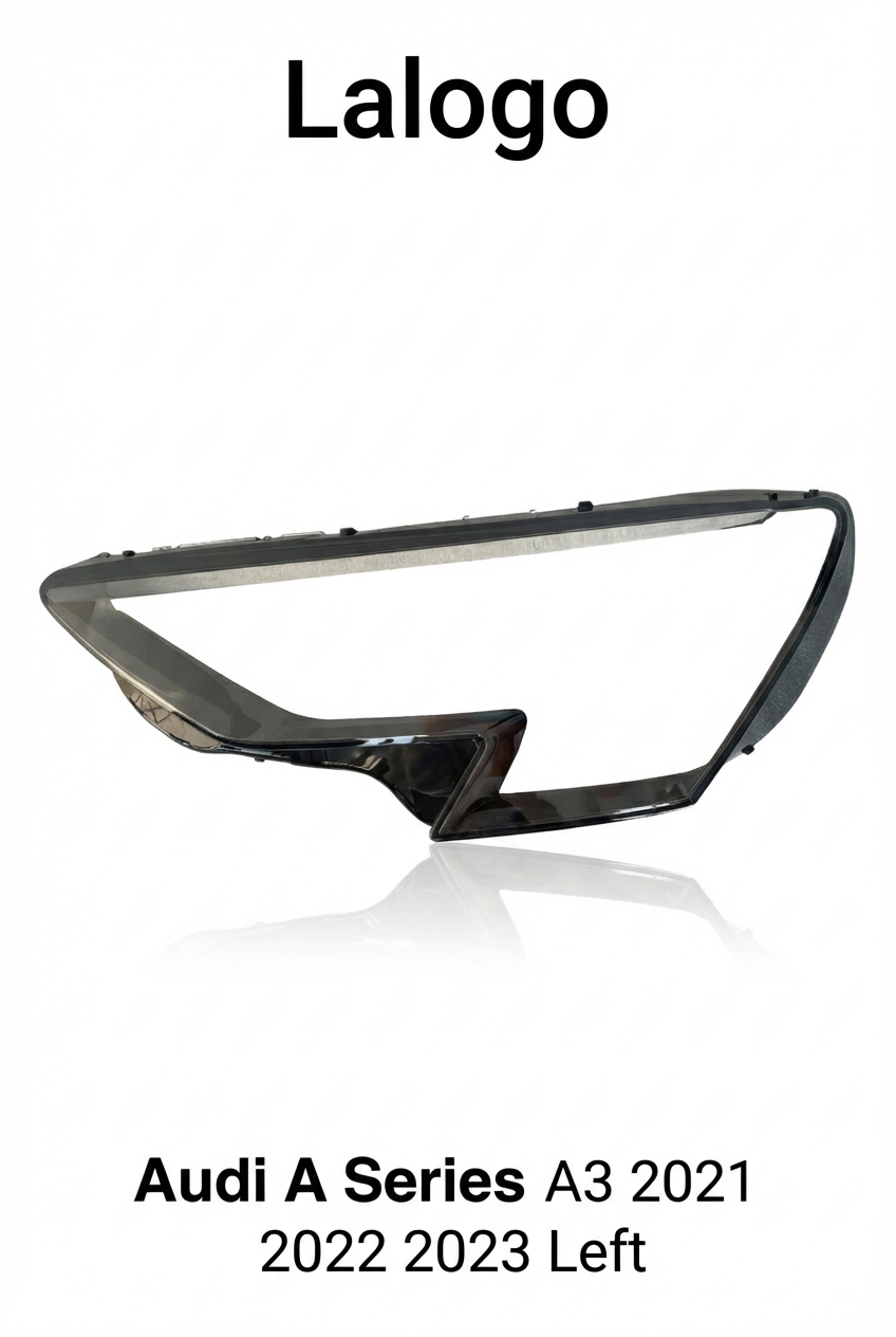 Headlight shell/Headlight lens/Headlamp cover for Audi A Series A3 ,Year 2021,2022,2023, Driver Side/Left Front