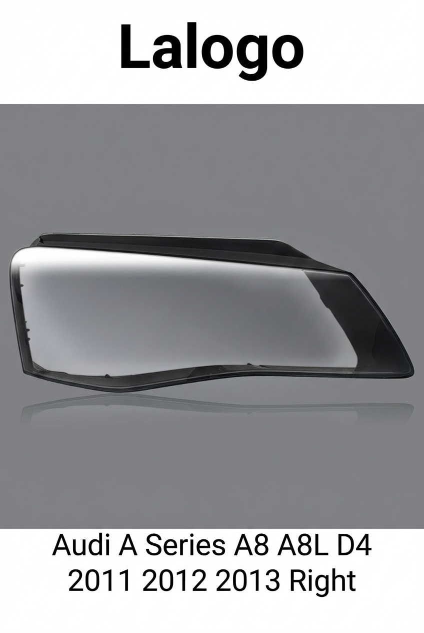 Headlight shell/Headlight lens/Headlamp cover for Audi A Series A8 A8L D4 ,Year 2011,2012,2013, Pilot Side/Right Front