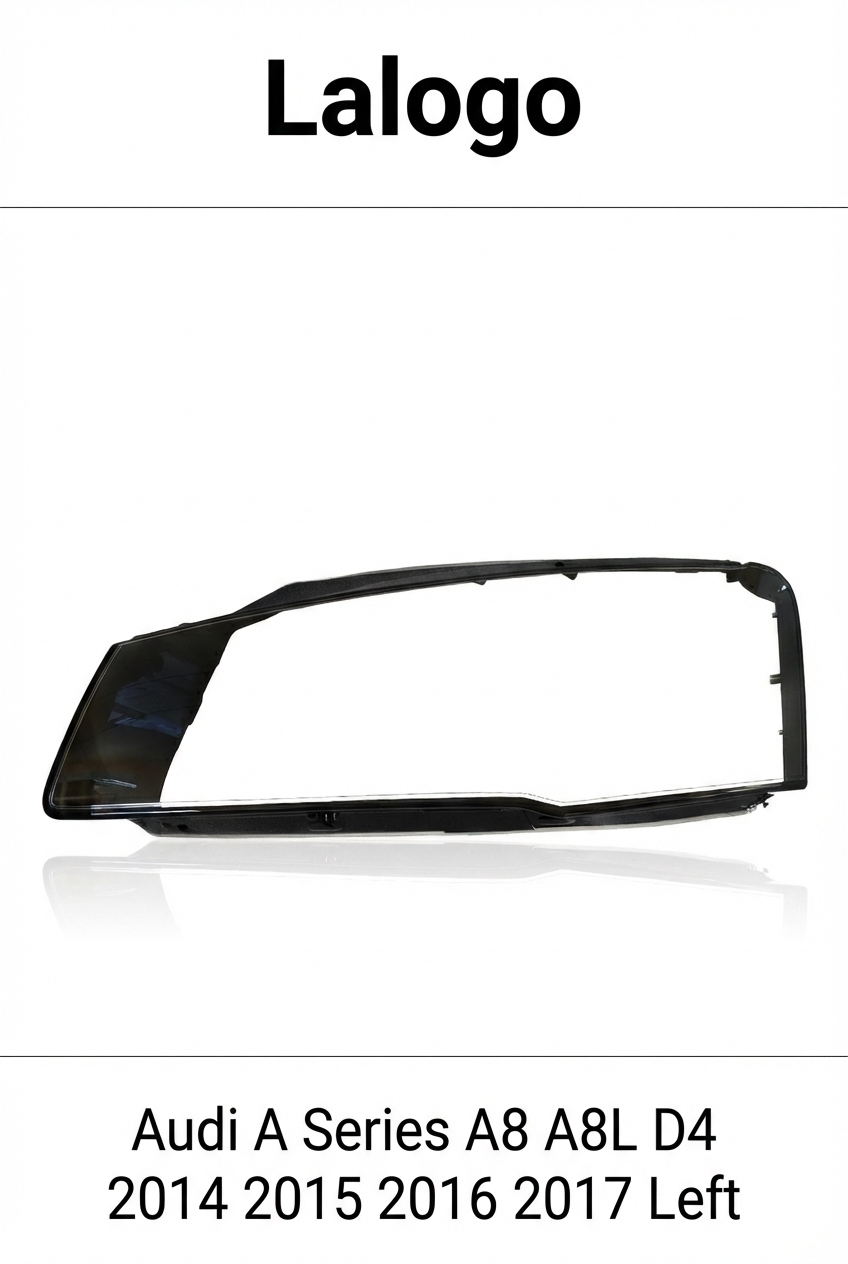 Headlight shell/Headlight lens/Headlamp cover for Audi A Series A8 A8L D4 ,Year 2014,2015,2016,2017, Driver Side/Left Front