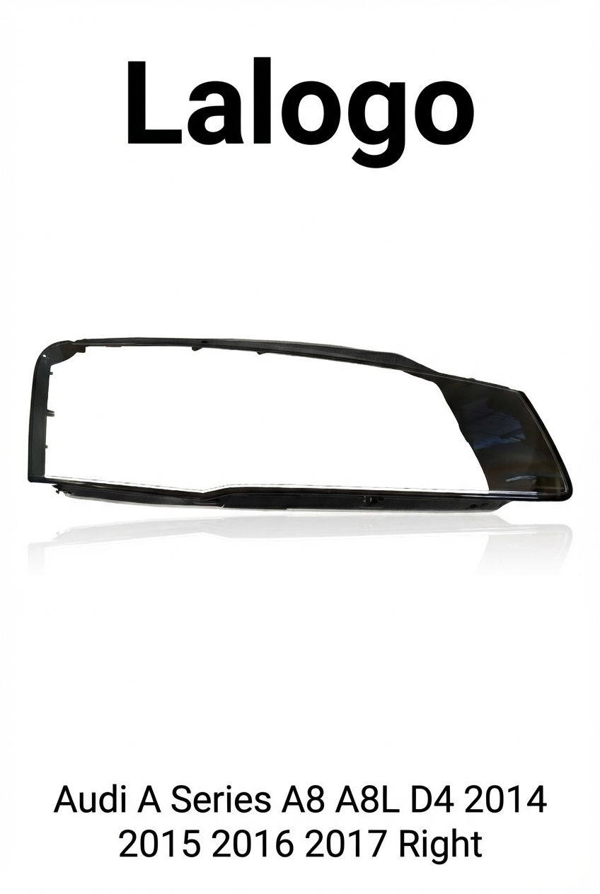 Headlight shell/Headlight lens/Headlamp cover for Audi A Series A8 A8L D4 ,Year 2014,2015,2016,2017, Pilot Side/Right Front