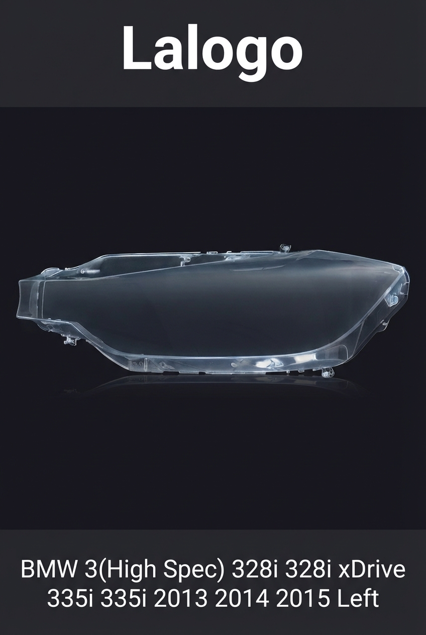 Headlight Glass/Headlight Cover/Headlamp Lens for BMW BMW3(H) Year 2013,2014,2015 Left Side Driver Side