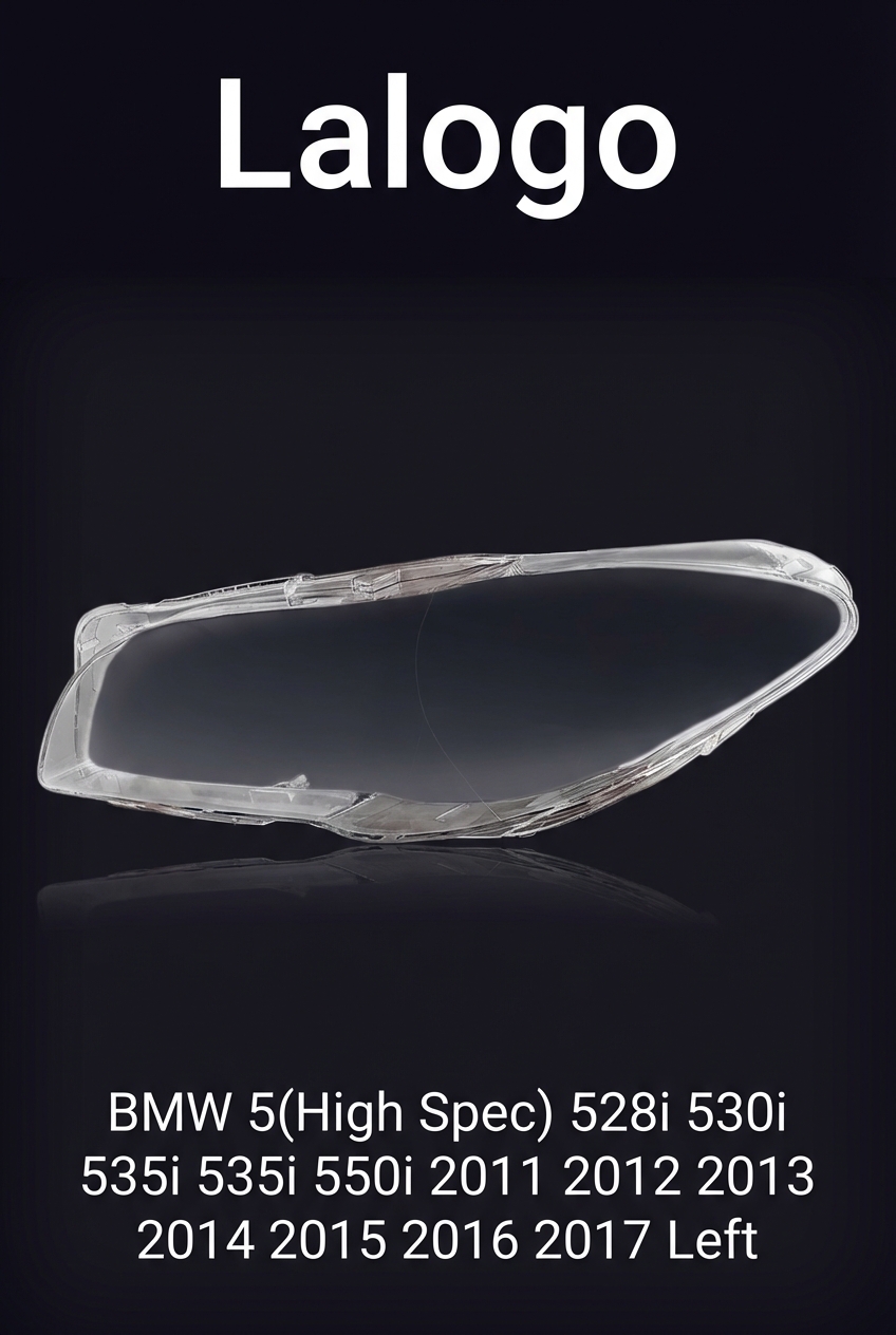 Headlight Glass/Headlight Cover/Headlamp Lens for BMW BMW5(H) Year 2011,2012,2013,2014,2015,2016,2017 Left Side Driver Side