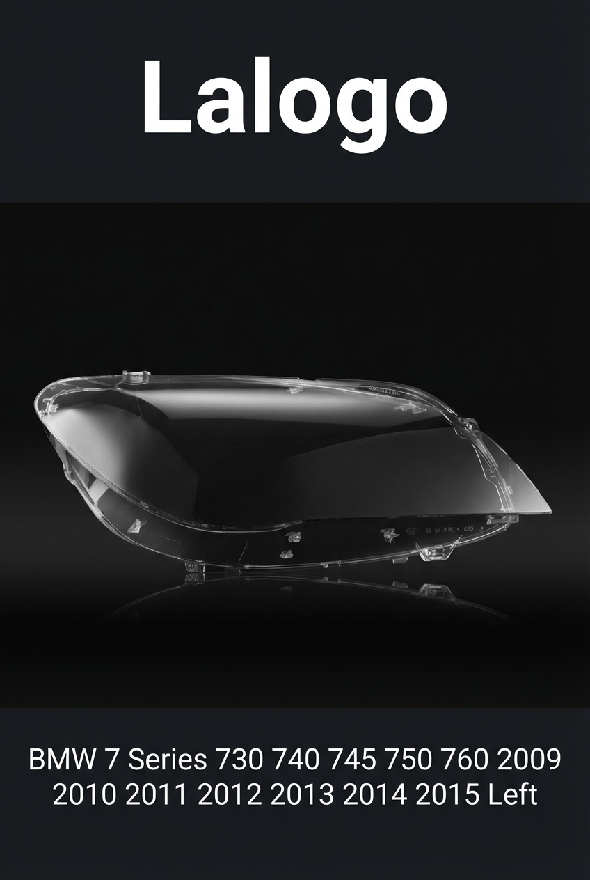 Headlight shell/Headlight lens/Headlamp cover for BMW 7 Series 730 740 745 750 760 ,Year 2009,2010,2011,2012,2013,2014,2015, Driver Side/Left Front