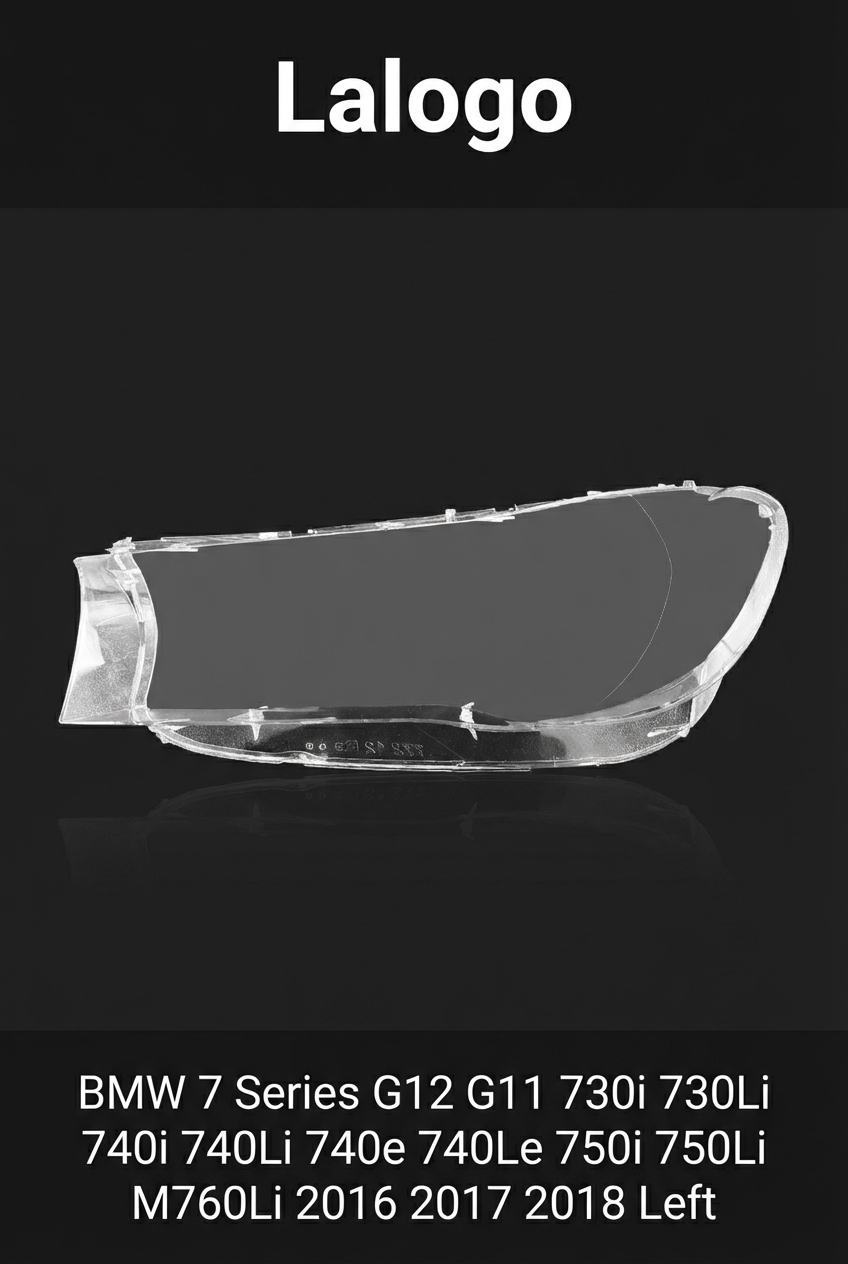 Headlight shell/Headlight lens/Headlamp cover for BMW 7 Series G12 G11 ,Year 2016,2017,2018, Driver Side/Left Front