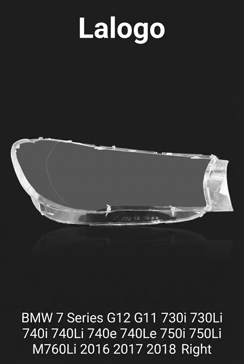 Headlight shell/Headlight lens/Headlamp cover for BMW 7 Series G12 G11 ,Year 2016,2017,2018, Pilot Side/Right Front