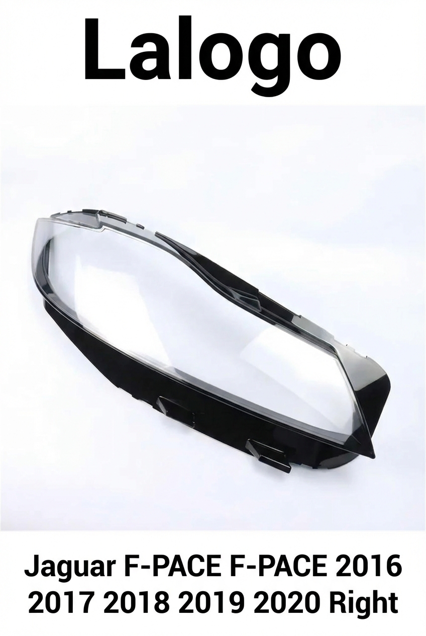 Headlight shell/Headlight lens/Headlamp cover for Jaguar F-PACE F-PACE ,Year 2016,2017,2018,2019,2020, Pilot Side/Right Front