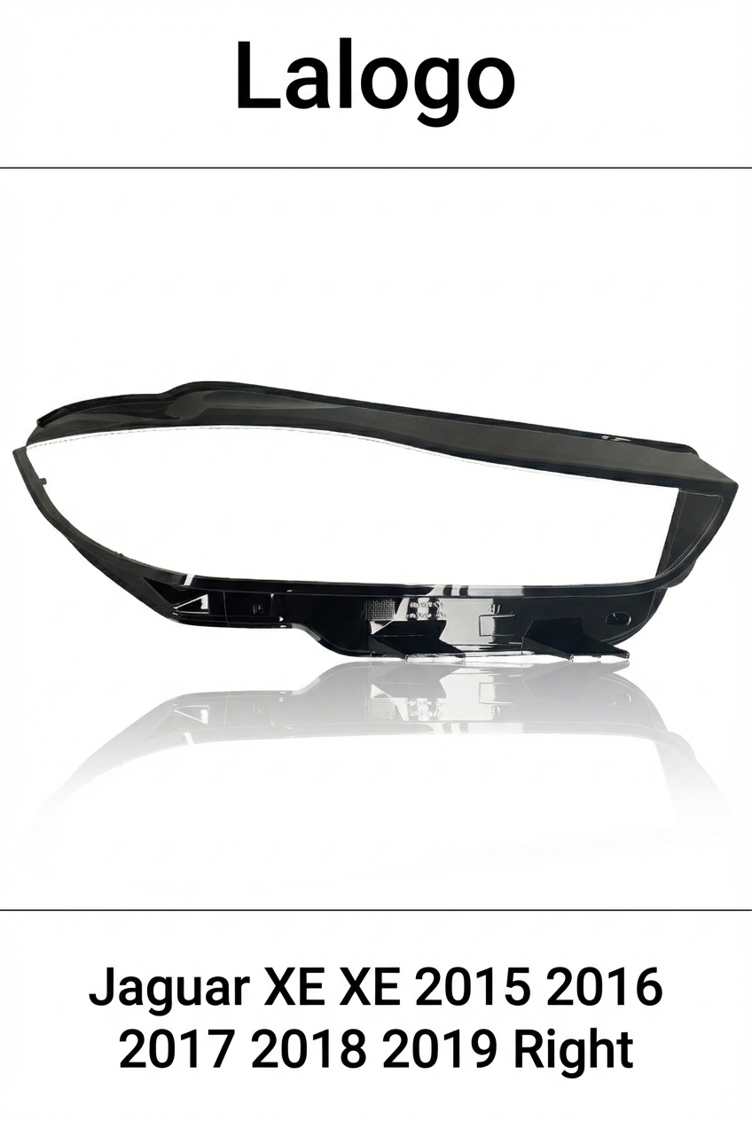 Headlight shell/Headlight lens/Headlamp cover for Jaguar XE XE ,Year 2015,2016,2017,2018,2019, Pilot Side/Right Front