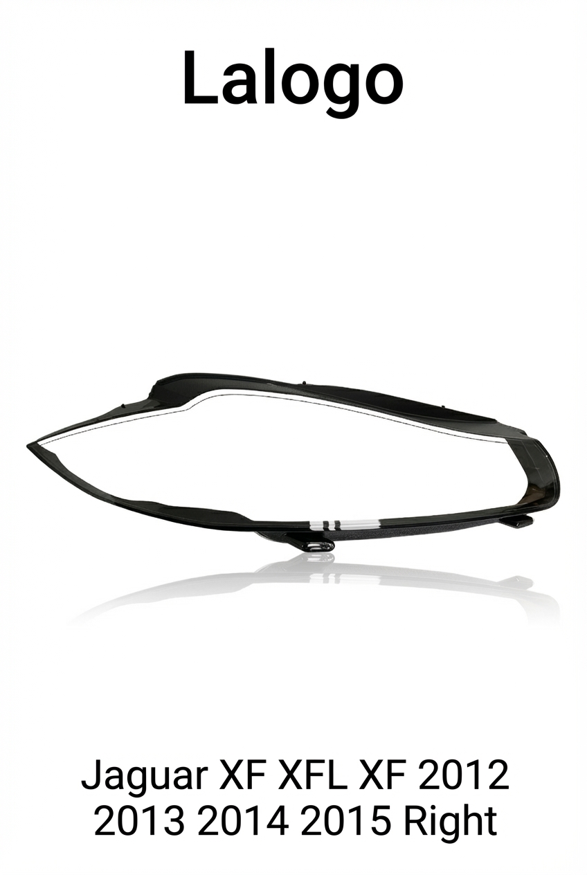 Headlight shell/Headlight lens/Headlamp cover for Jaguar XF XFL XF ,Year 2012,2013,2014,2015, Pilot Side/Right Front