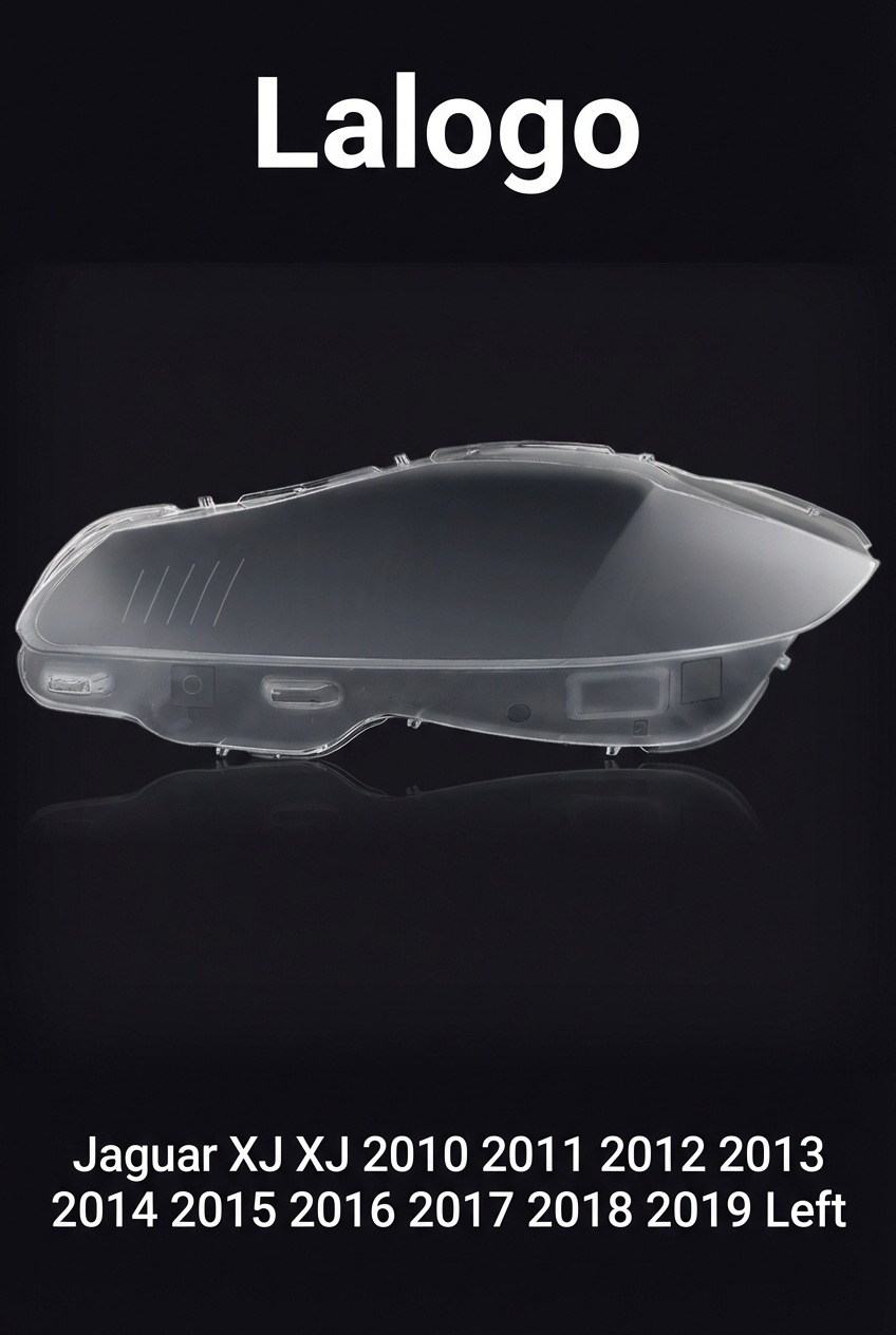 Headlight shell/Headlight lens/Headlamp cover for Jaguar XJ XJ ,Year 2010,2011,2012,2013,2014,2015,2016,2017,2018, Driver Side/Left Front