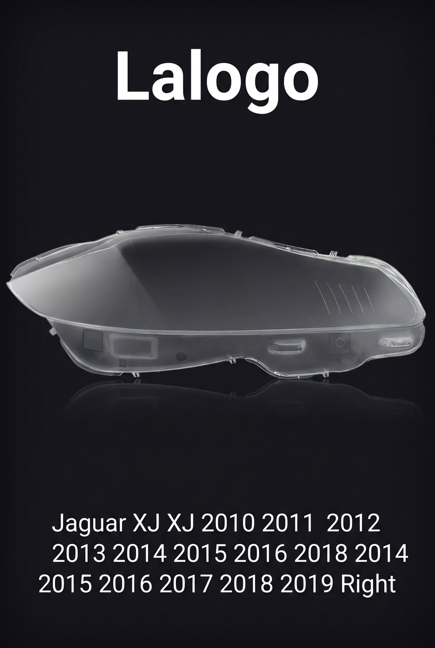 Headlight shell/Headlight lens/Headlamp cover for Jaguar XJ XJ ,Year 2010,2011,2012,2013,2014,2015,2016,2017,2018, Pilot Side/Right Front