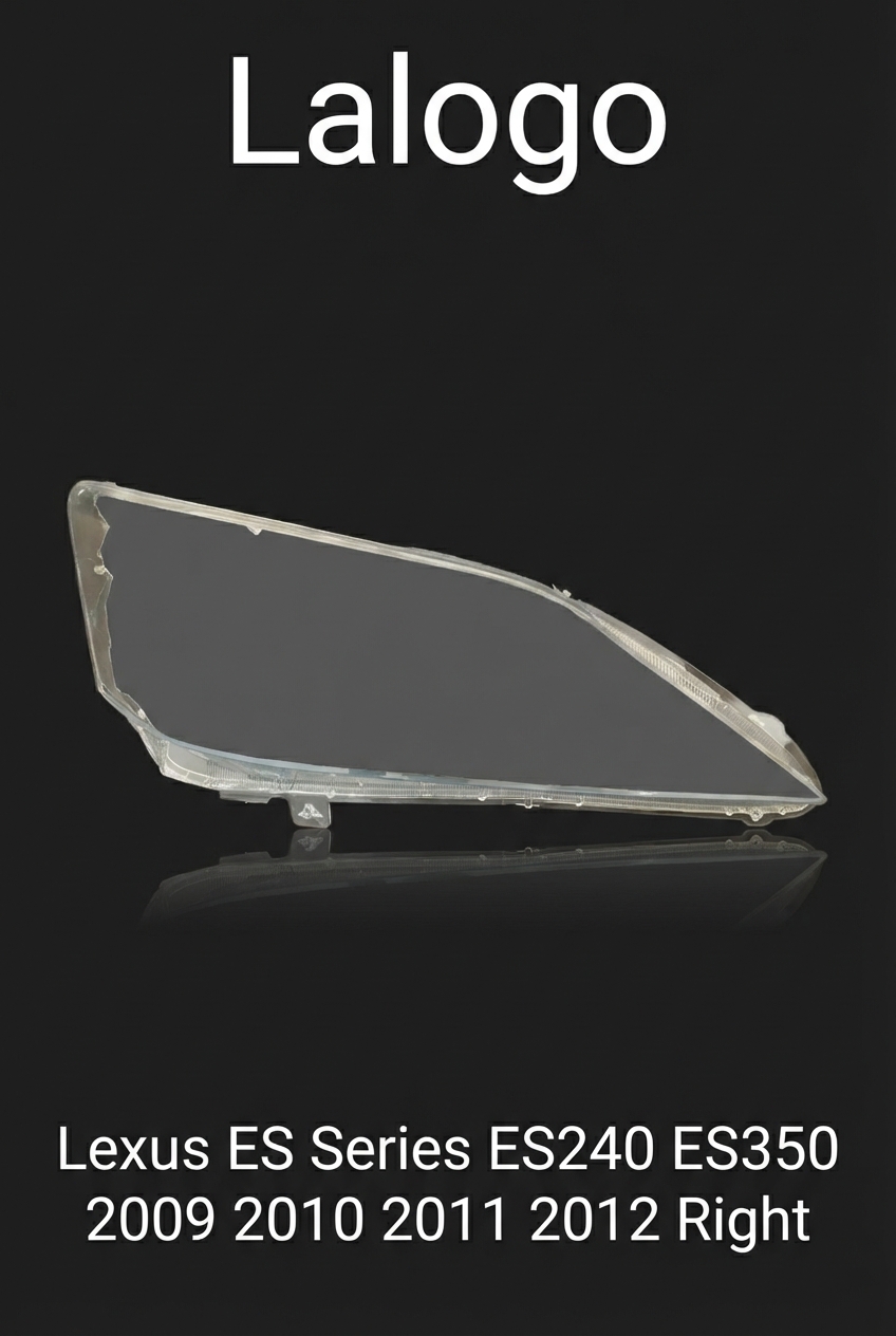 Headlight shell/Headlight lens/Headlamp cover for Lexus ES Series ES240 ES350 ,Year 2009,2010,2011, Pilot Side/Right Front