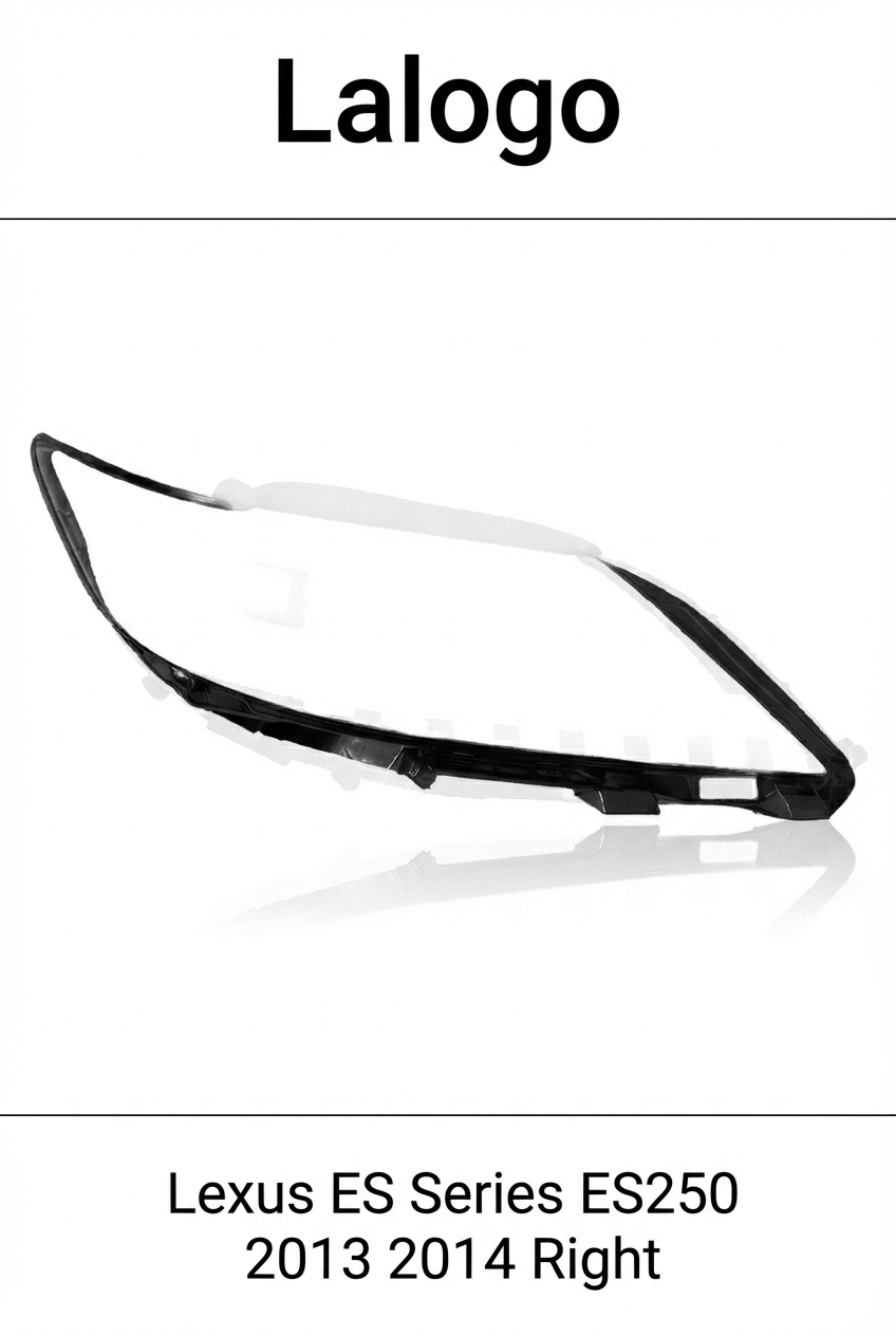 Headlight shell/Headlight lens/Headlamp cover for Lexus ES Series ES250 ,Year 2013,2014, Pilot Side/Right Front