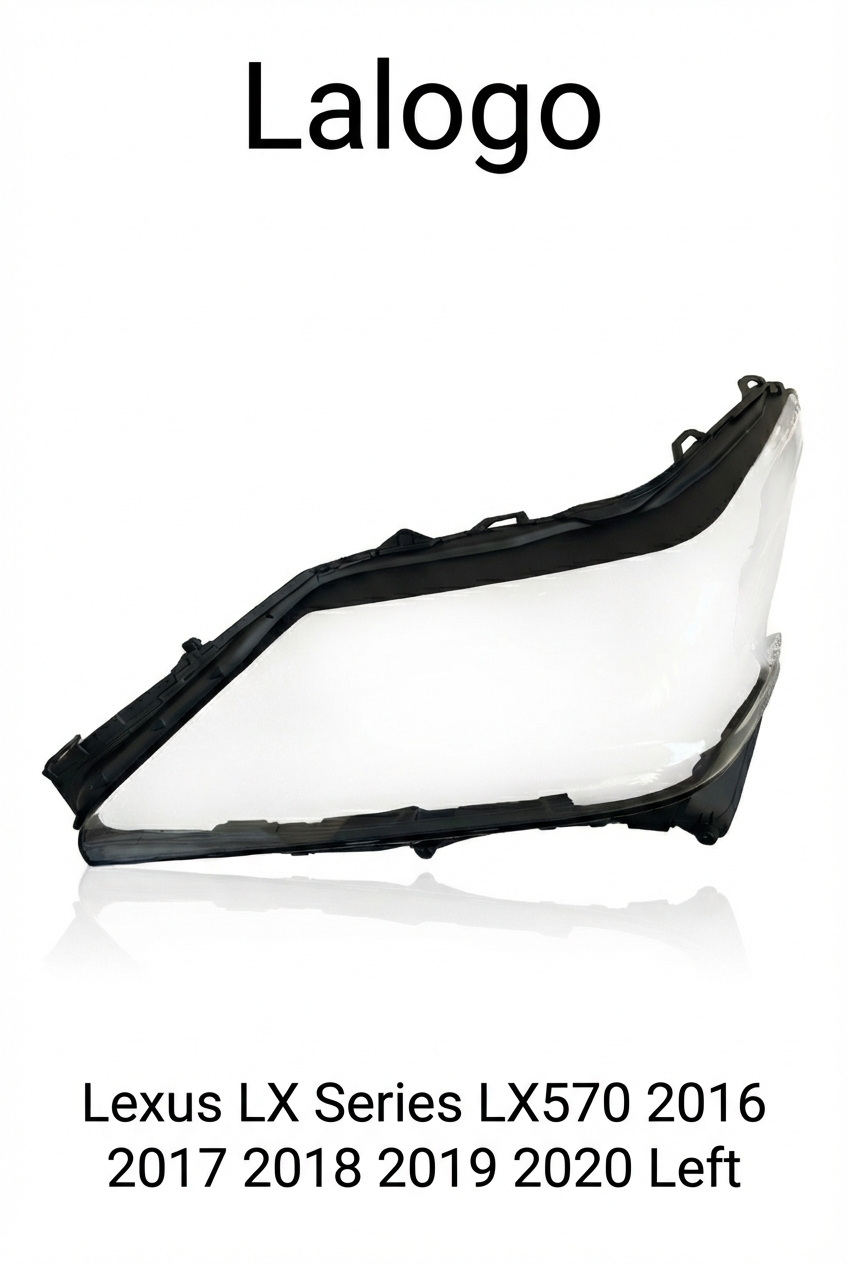 Headlight shell/Headlight lens/Headlamp cover for Lexus LX Series LX570 ,Year 2016,2017,2018,2019, Driver Side/Left Front