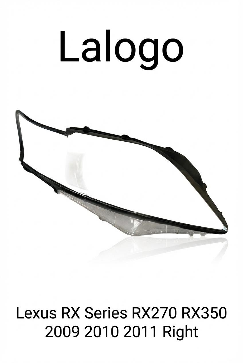 Headlight shell/Headlight lens/Headlamp cover for Lexus RX Series RX270 RX350 ,Year 2009,2010,2011, Pilot Side/Right Front