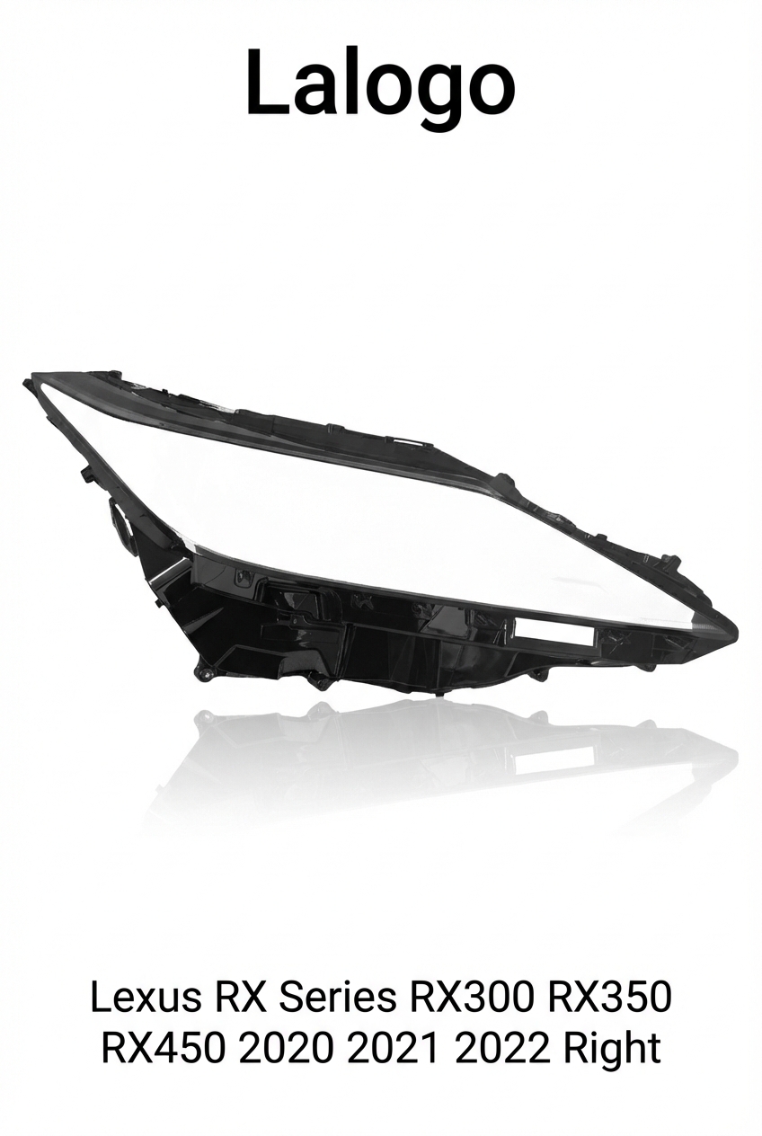 Headlight shell/Headlight lens/Headlamp cover for Lexus RX Series RX300 RX350 RX450 ,Year 2020,2021,2022, Pilot Side/Right Front