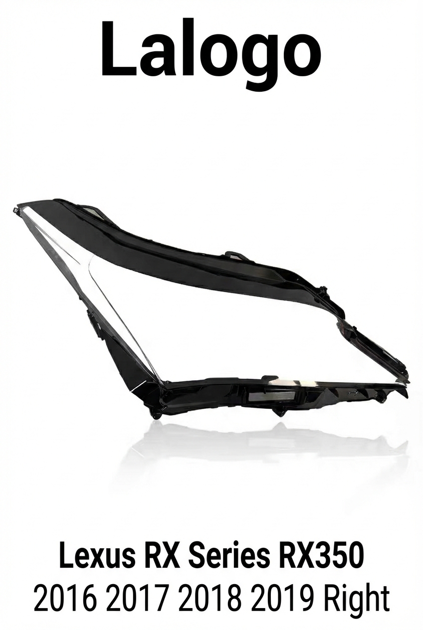 Headlight shell/Headlight lens/Headlamp cover for Lexus RX Series RX350 ,Year 2016,2017,2018,2019, Pilot Side/Right Front