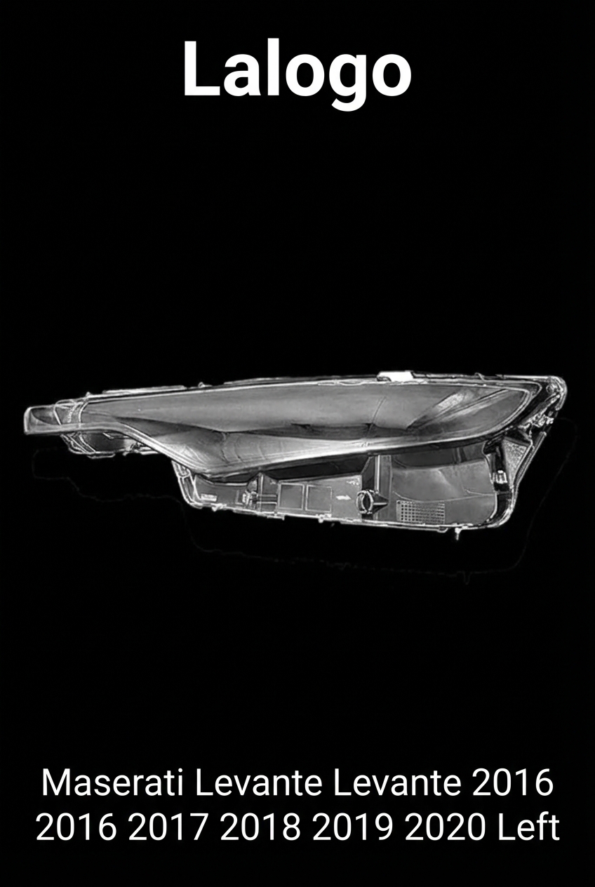 Headlight shell/Headlight lens/Headlamp cover for Maserati Levante Levante ,Year 2016,2017,2018,2019,2020, Driver Side/Left Front