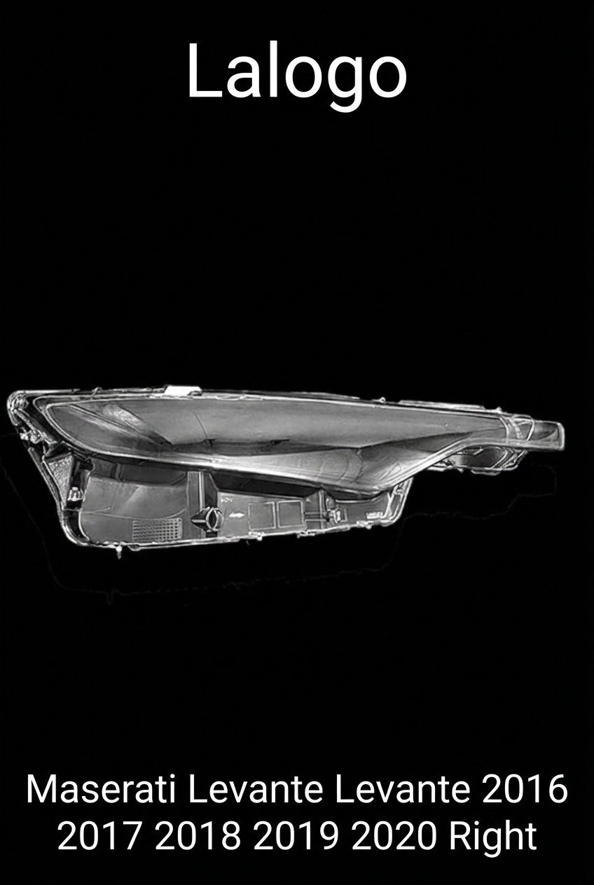 Headlight shell/Headlight lens/Headlamp cover for Maserati Levante Levante ,Year 2016,2017,2018,2019,2020, Pilot Side/Right Front