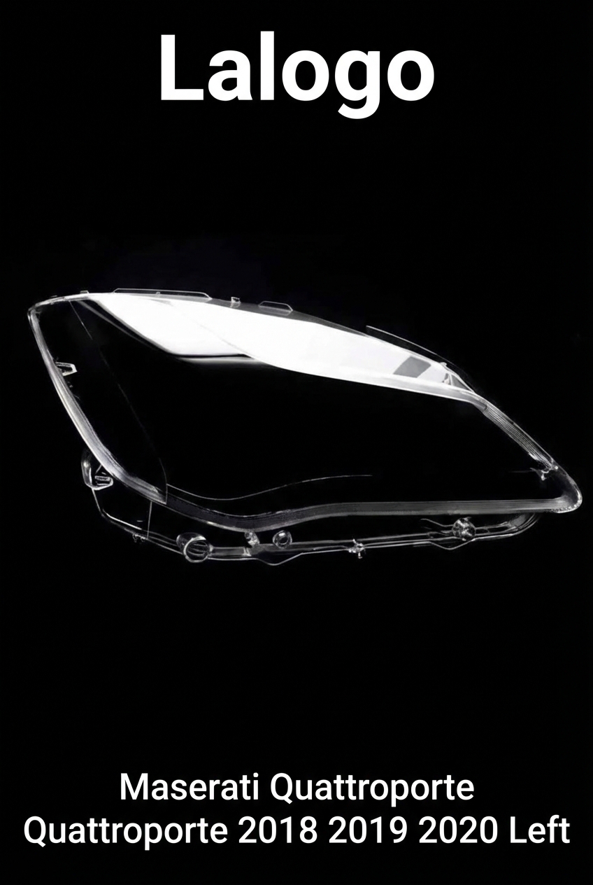 Headlight Lens Cover for Maserati Quattroporte Quattroporte 2018 2019 2020 Left-10802002L