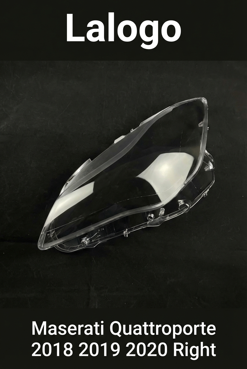 Headlight Lens Cover for Maserati Quattroporte Quattroporte 2018 2019 2020 Right-10802002R