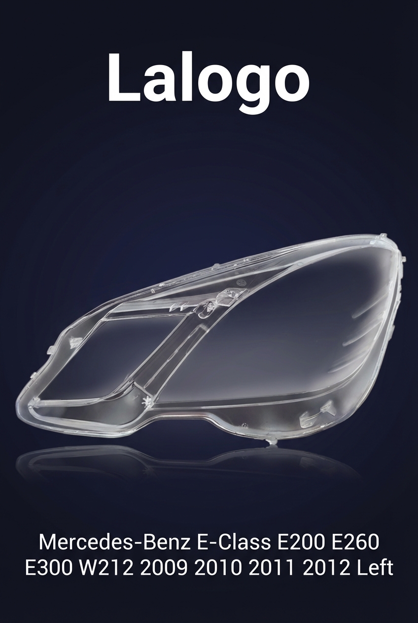 Headlight shell/Headlight lens/Headlamp cover for Mercedes-Benz E-Class E200 E260 E300 E300 W212 ,Year 2009,2010,2011,2012, Driver Side/Left Front