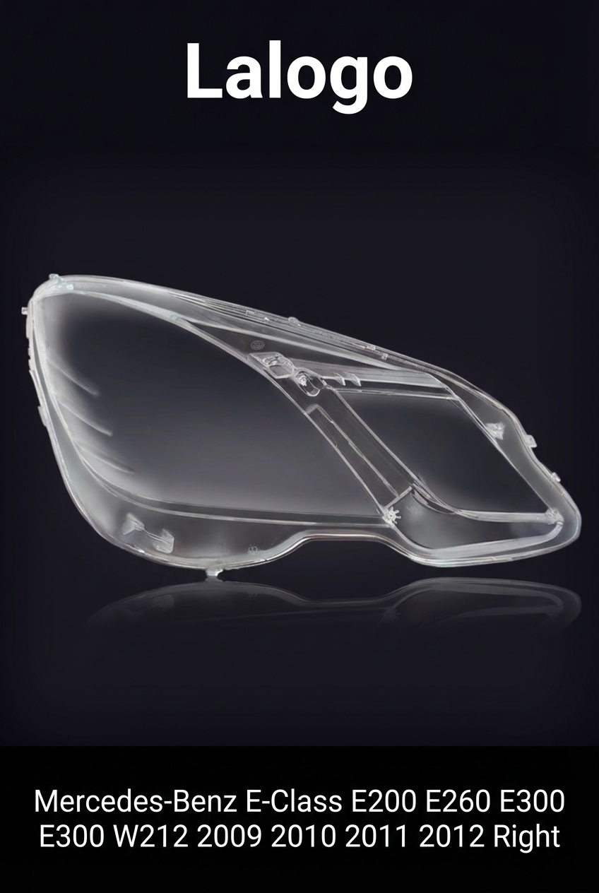 Headlight shell/Headlight lens/Headlamp cover for Mercedes-Benz E-Class E200 E260 E300 E300 W212 ,Year 2009,2010,2011,2012, Pilot Side/Right Front