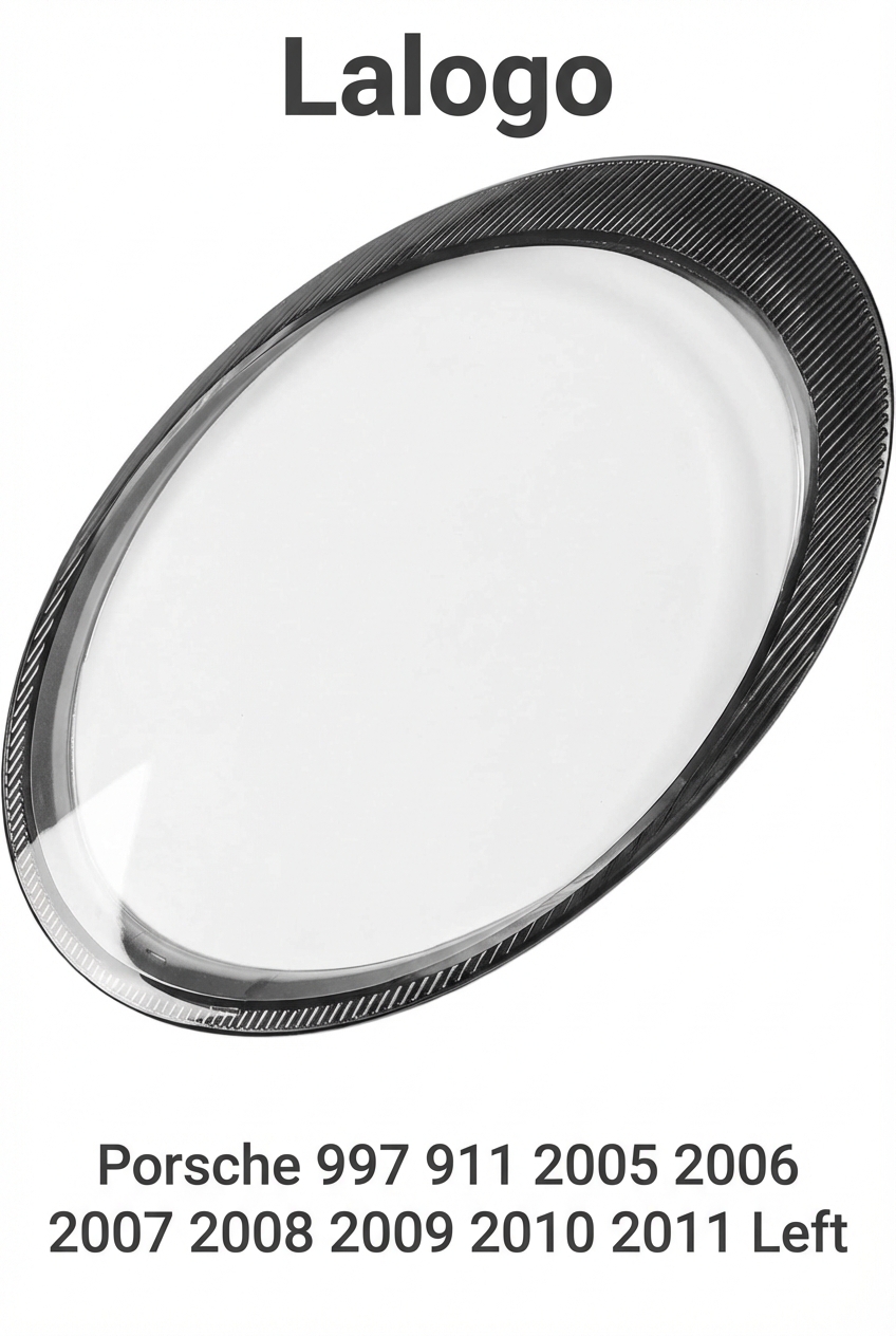 Headlight shell/Headlight lens/Headlamp cover for Porsche 911 911 ,Year 2005,2006,2007,2008,2009,2010,2011, Driver Side/Left Front