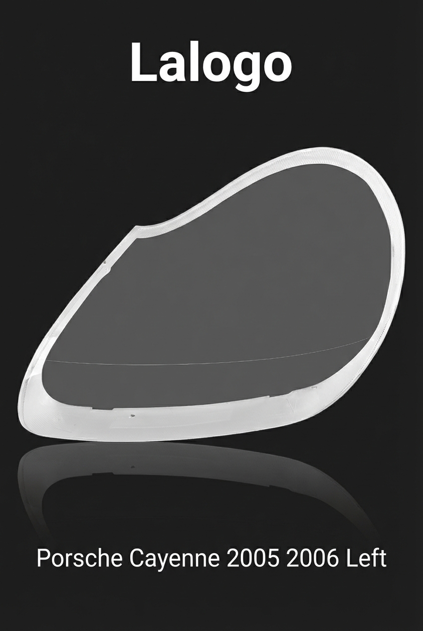 Headlight shell/Headlight lens/Headlamp cover for Porsche Cayenne Cayenne ,Year 2005,2006, Driver Side/Left Front