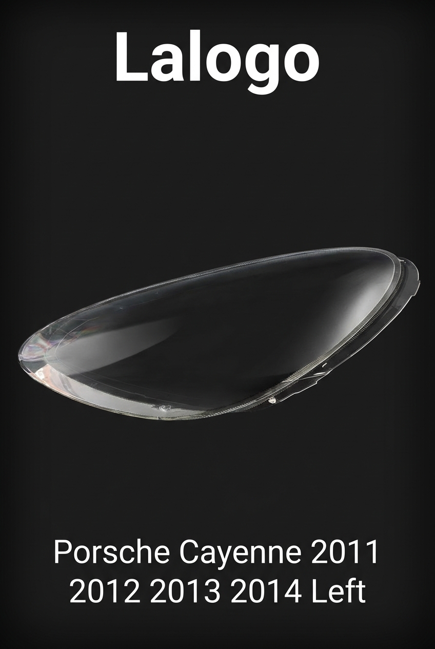 Headlight shell/Headlight lens/Headlamp cover for Porsche Cayenne Cayenne ,Year 2010,2011,2012,2013,2014, Driver Side/Left Front