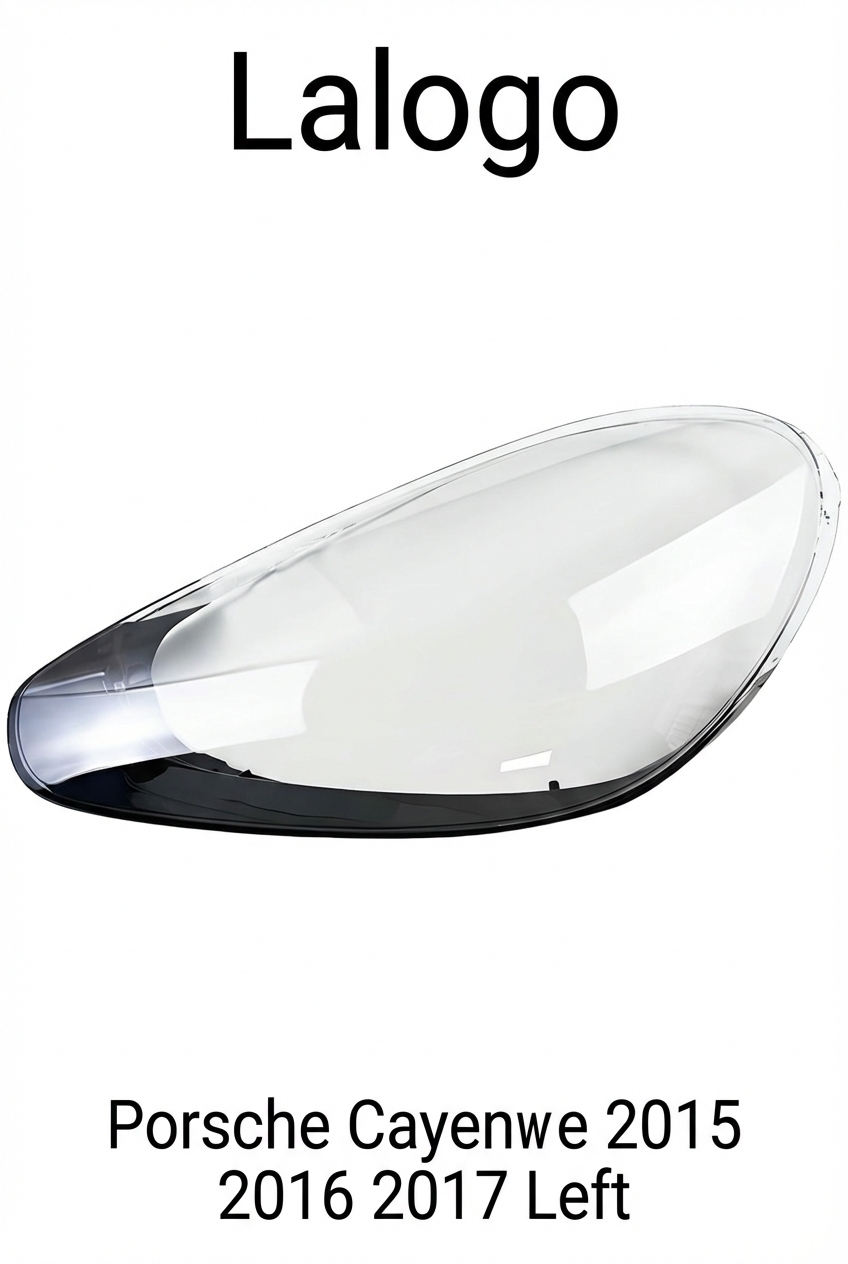 Headlight shell/Headlight lens/Headlamp cover for Porsche Cayenne Cayenne ,Year 2015,2016,2017, Driver Side/Left Front