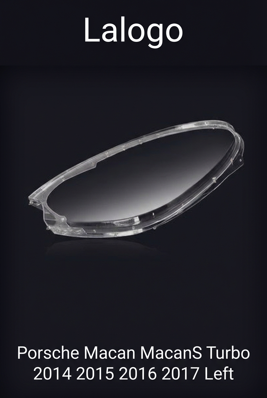 Headlight shell/Headlight lens/Headlamp cover for Porsche Macan MacanS Turbo ,Year 2014,2015,2016,2017, Driver Side/Left Front