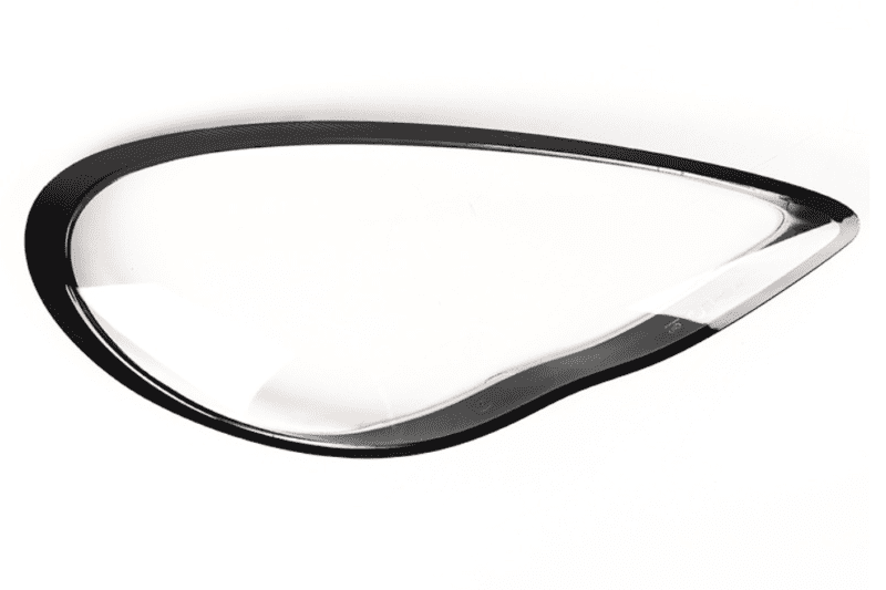 Headlight shell/Headlight lens/Headlamp cover for Porsche Panamera Panamera ,Year 2010,2011,2012,2013, Pilot Side/Right Front