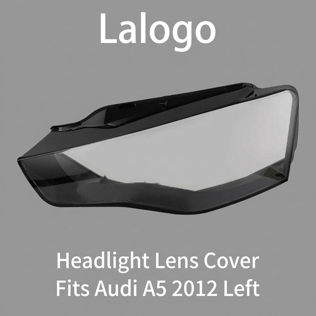 Headlight shell/Headlight lens/Headlamp cover for Audi A Series A5 ,Year 2012,2013,2014,2015,2016, Driver Side/Left Front