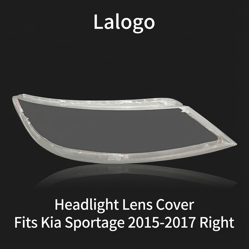 Headlight Glass/Headlight Cover/Headlamp Lens for Kia Sportage Year 2013,2014,2015,2016 Right Side Pilot Side