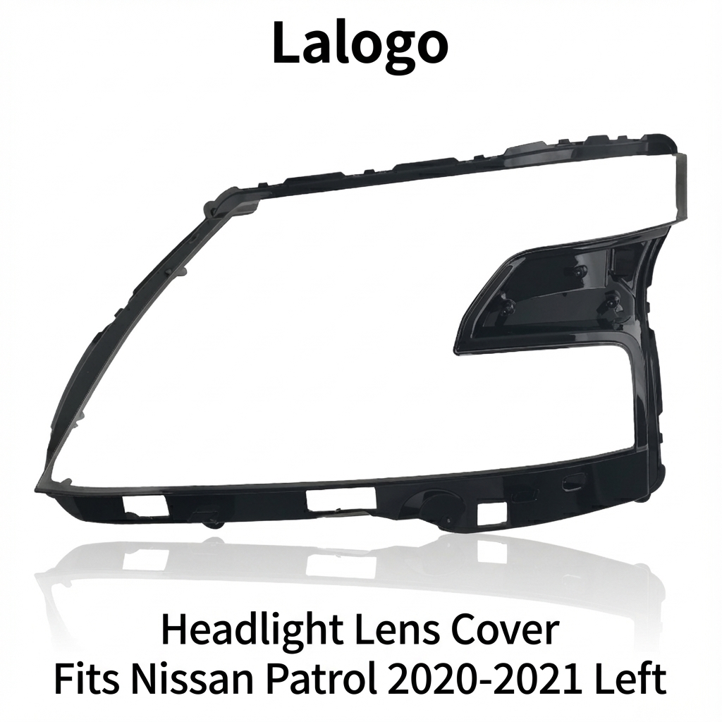 Headlight Glass/Headlight Cover/Headlamp Lens for Nissan Patrol Year 2020,2021 Right Side Pilot Side