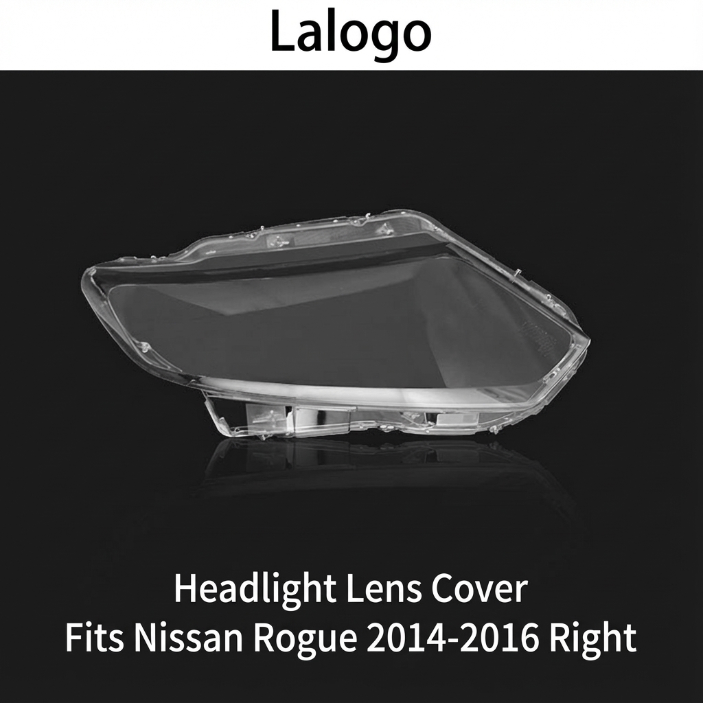 Headlight Glass/Headlight Cover/Headlamp Lens for Nissan X-Trail Year 2014,2015,2016 Right Side Pilot Side