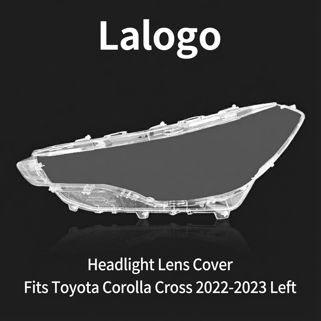Headlight Glass/Headlight Cover/Headlamp Lens for Toyota Corolla Cross Year 2022,2023 Left Side Driver Side