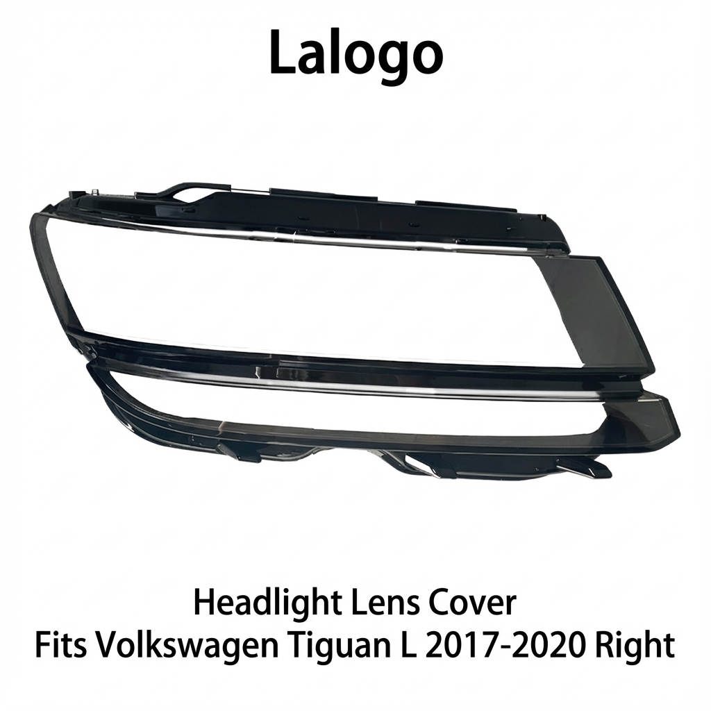 Headlight Glass/Headlight Cover/Headlamp Lens for Volkswagen TiguanL(High) Year 2017,2018,2019,2020 Right Side Pilot Side