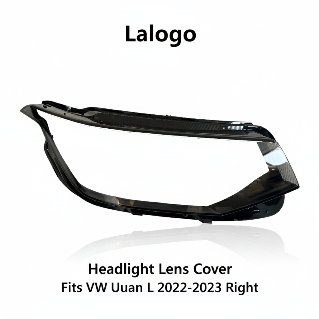 Headlight Glass/Headlight Cover/Headlamp Lens for Volkswagen TiguanL(High) Year 2022 Right Side Pilot Side